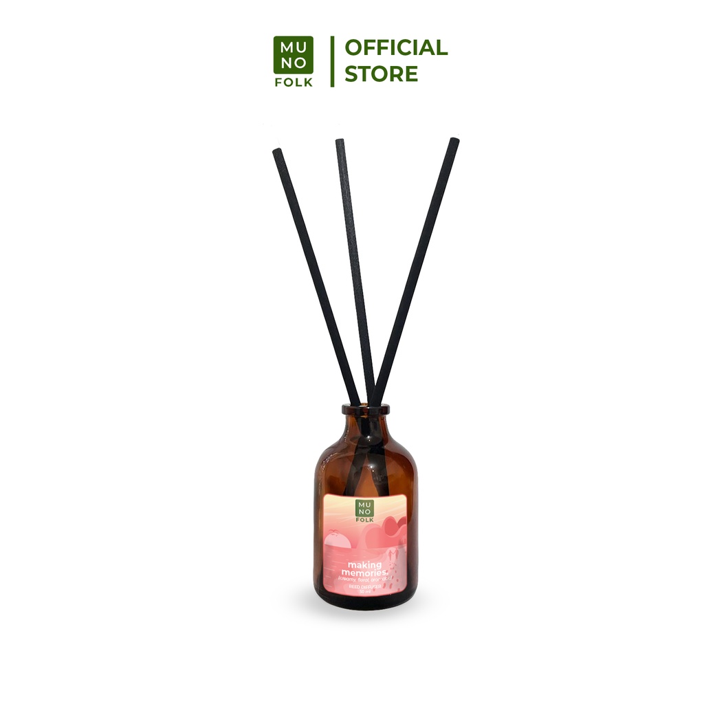 Muno Folk - Reed Diffuser 50ml I Pengharum ruangan aromaterapi-Making Memories