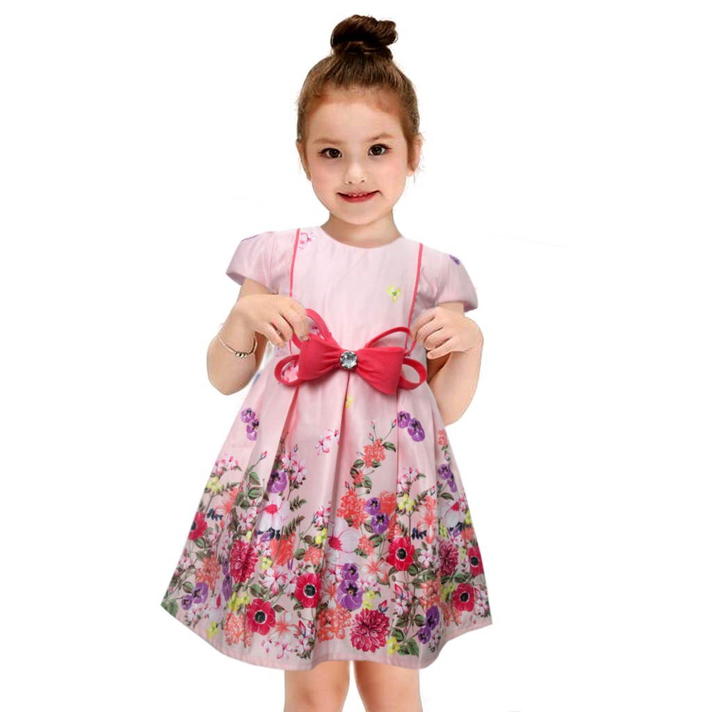 Two Mix Baju anak  Pakaian  anak  perempuan dress anak  