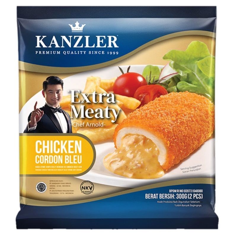 Kanzler Chicken Cordon Blue isi 2pcs 300gr