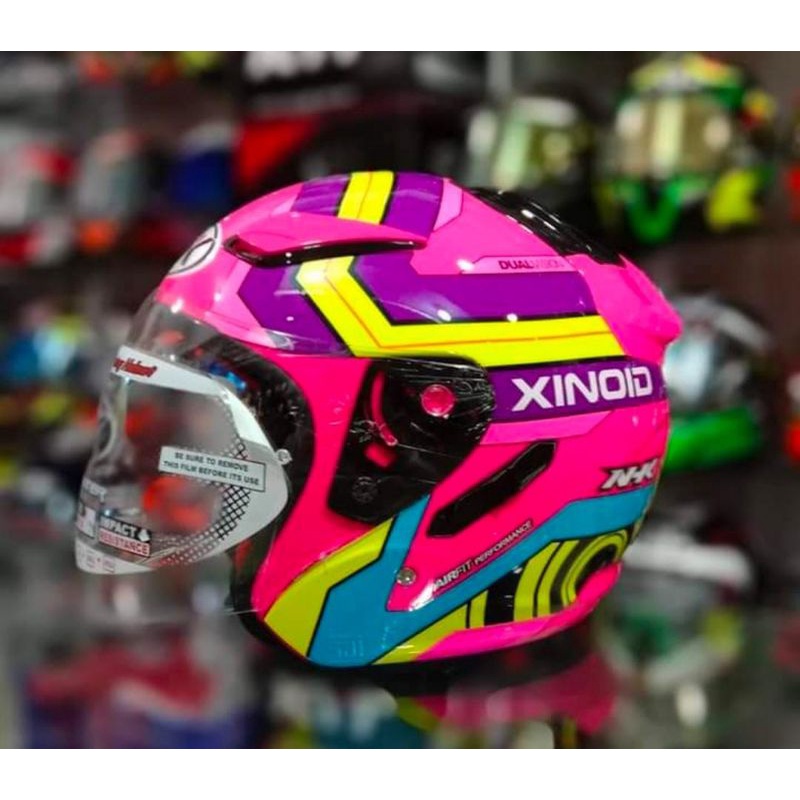 HELM NHK R1 XINOID PING,OREN,BLUE ORIGINAL