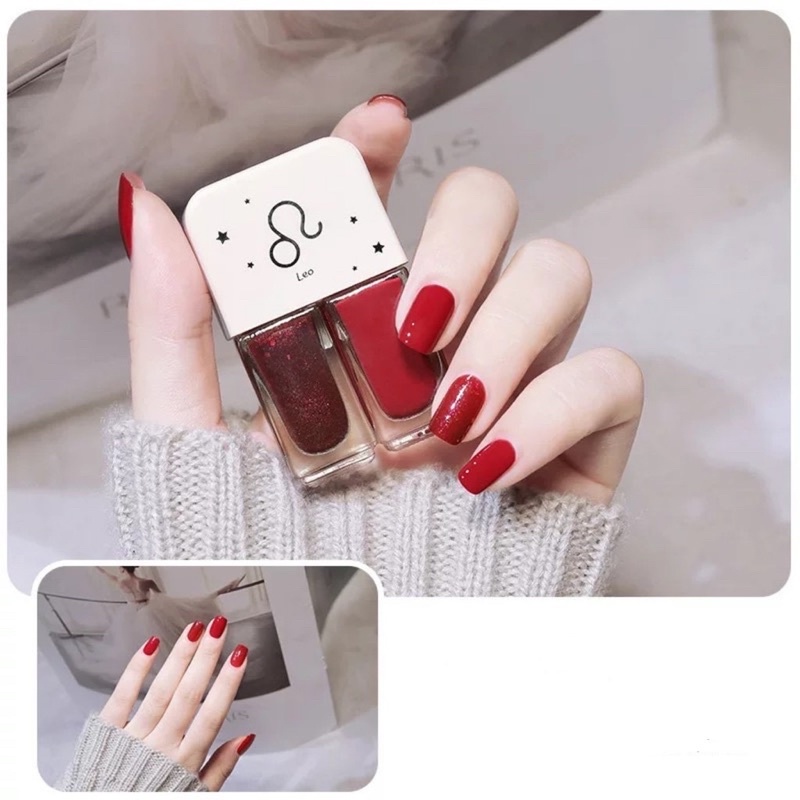 KUTEK HALAL KOREA 2IN1 BPOM NON PEEL OFF NAIL POLISH