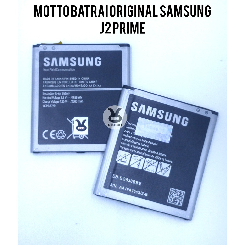 Motto Baterai Original Samsung J2 Prime