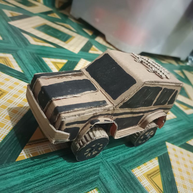 

Kerajinan Kardus/prakarya kardus/mobil kardus