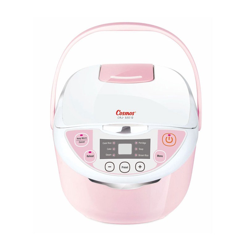 Cosmos CRJ3201D Magic Com Rice Cooker 1.8L 6in1 Anti Lengket Rice Cooker - Garansi Resmi
