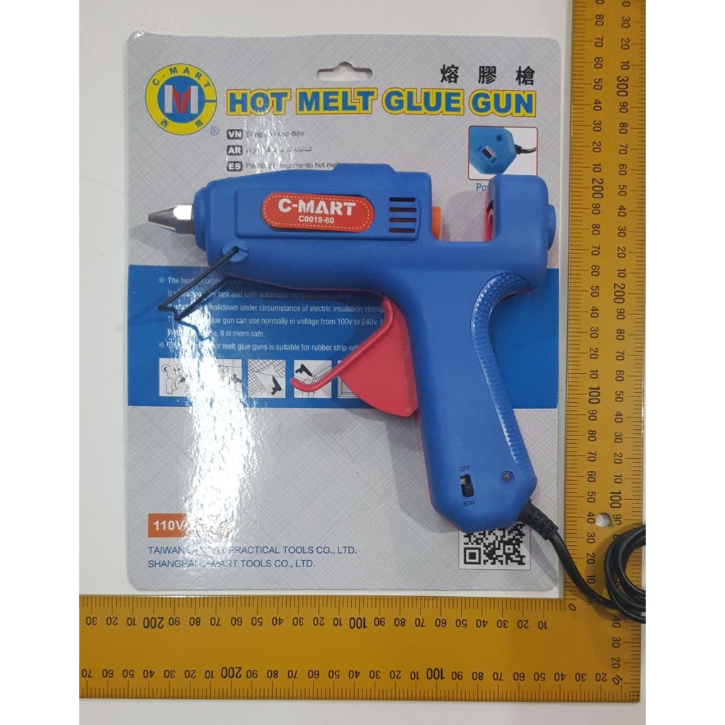 CMART PRO 60W Alat Lem Tembak 60 Watt glue gun bakar Tmbl On OFF