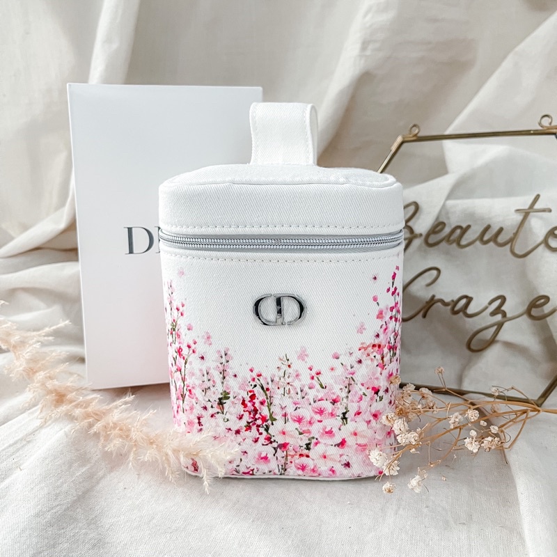 DIOR Floral Vanity Bag