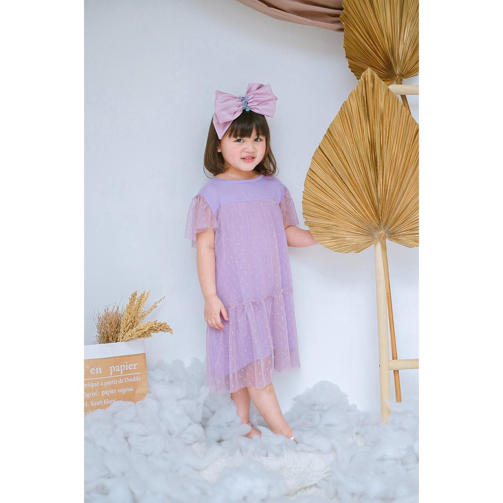 Dress Anak Queen Original Smilee Size 1-5 Tahun Super Premium