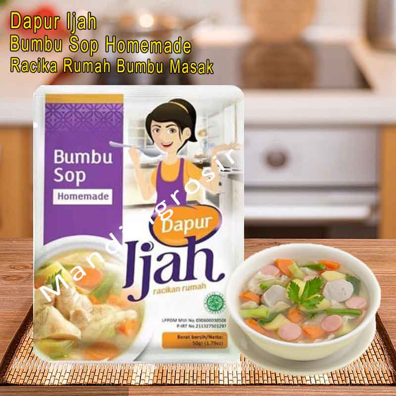 Bumbu Sop Homemade *Dapur Ijah * Racikan Rumah * 50g