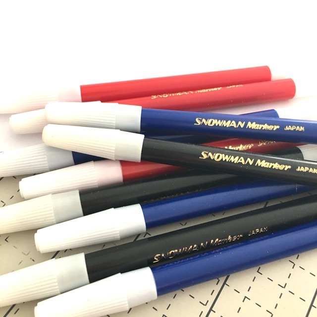 

BALI | spidol snowman kecil Hitam Biru Merah