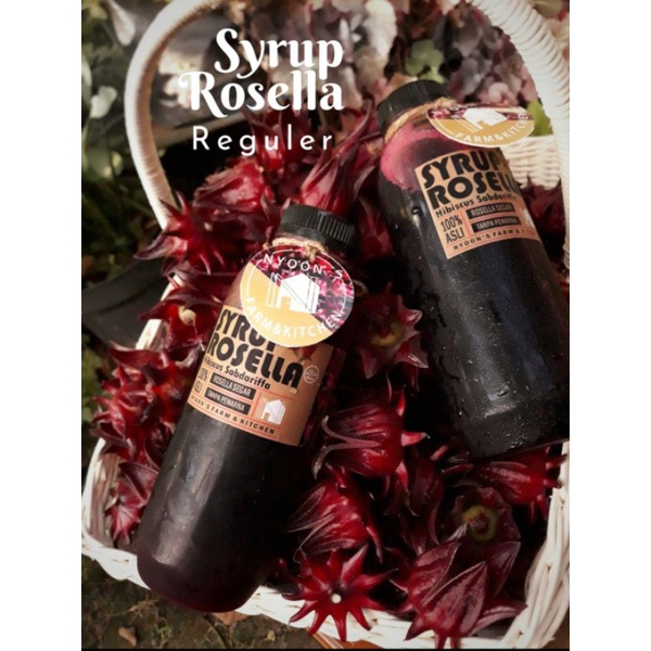 

Syrup Rosella (Hibiscus Sabdariffa) Organik | Nyoon’s Farm & Kitchen
