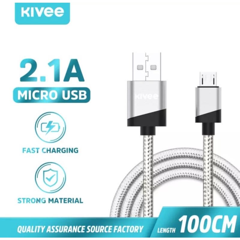 kabel data kivee micro usb