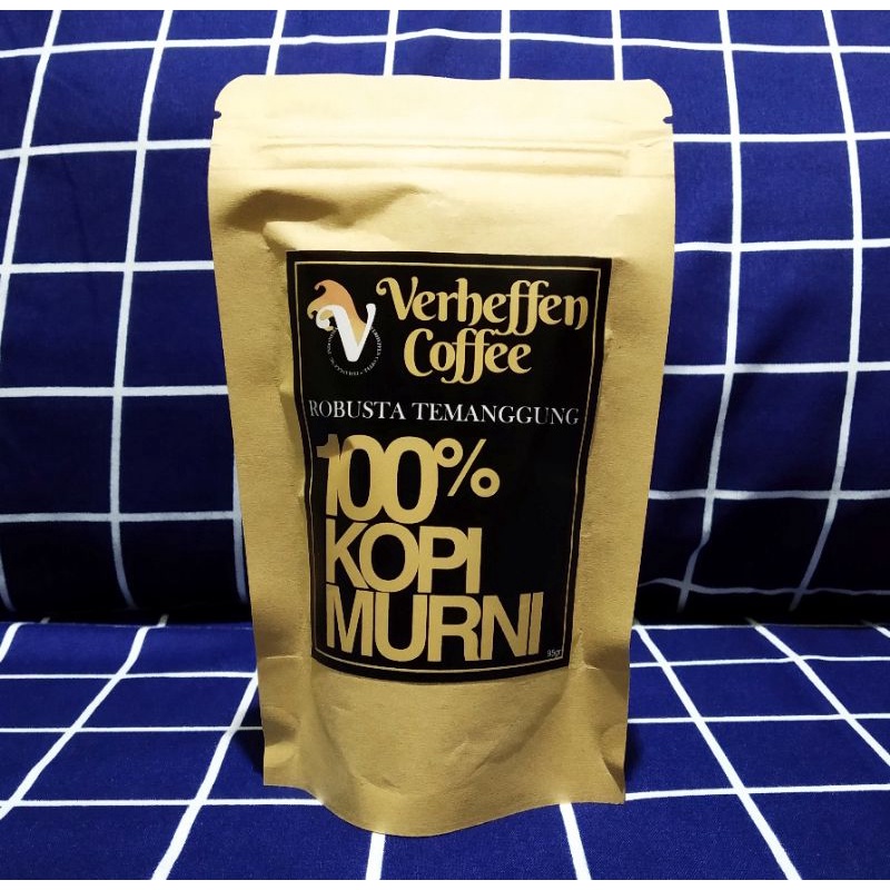 

KOPI ROBUSTA / KOPI ROBUSTA TEMANGGUNG / KOPI TEMANGGUNG / KOPI VERHEFFEN 100% KOPI MURNI 95gr