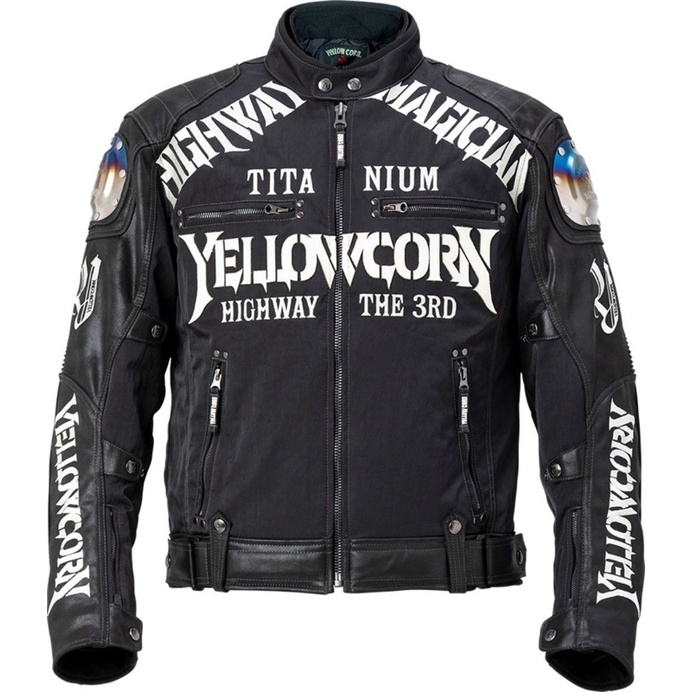 Jaket jacket yellow corn titanium yb 0309 winter edition black ivory