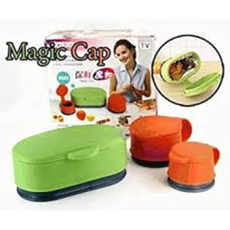 Magic cup Multifunction Magic Buckle Sealing Cap Set Penutup Makanan 3 Ukuran