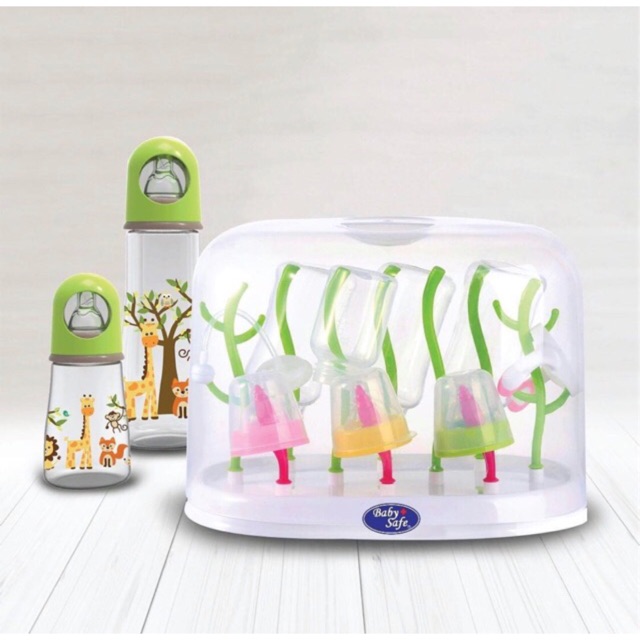 Baby safe drying rack dr002 - rak botol susu