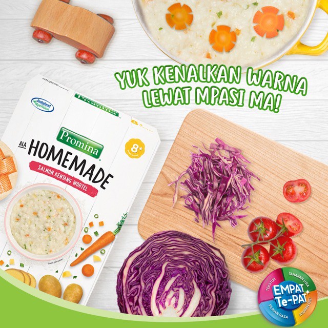 Promina Bubur Homemade Promina Homemade 8'+ 100 Gram - Kabakids Store