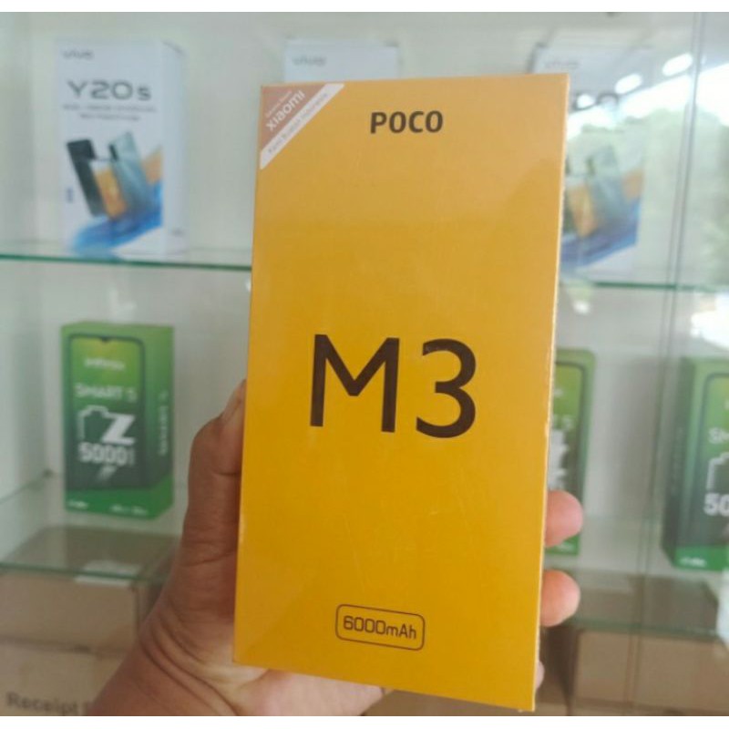 XIAOMI POCO M3 4/64GB 6/128GB GARANSI RESMI TERMURAH