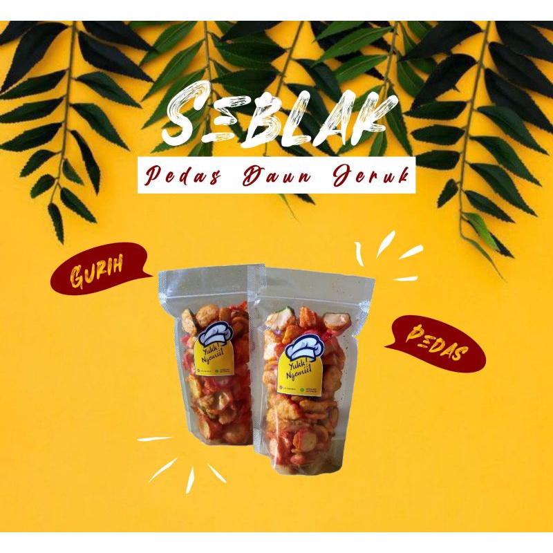 

CAMILAN VIRALL || Kripik Seblak Pedas 100gr