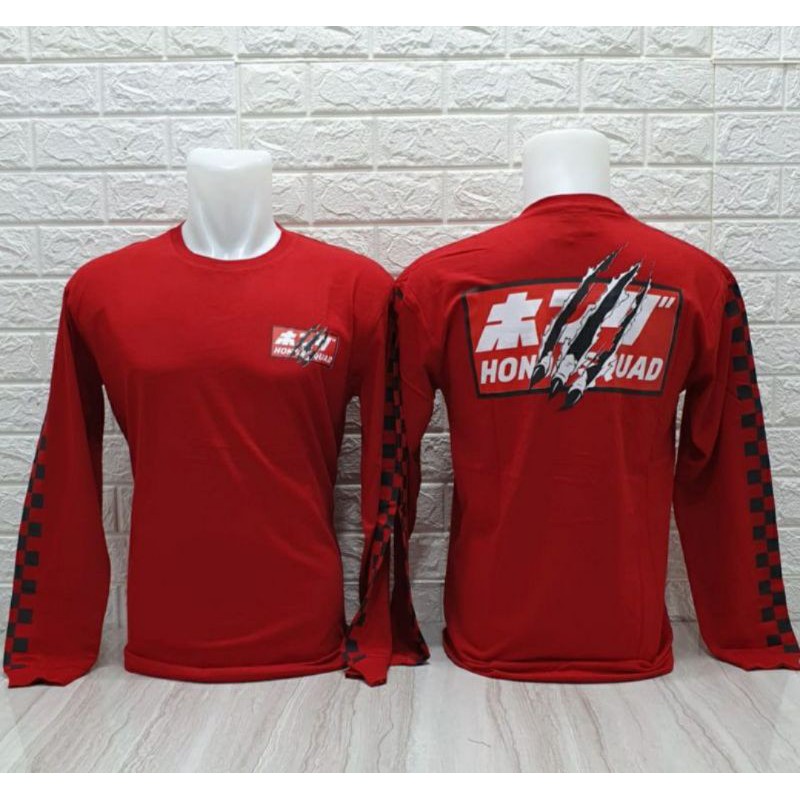 VIRAL kaos HONDA SQUAD MEKANIK RACING