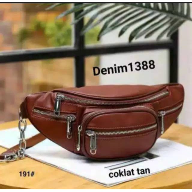 Tas Selempang &amp; Bahu Unisex Waist Bag GIGI 5 REST / Tas Selempang / Tas Bahu / Sling Bag