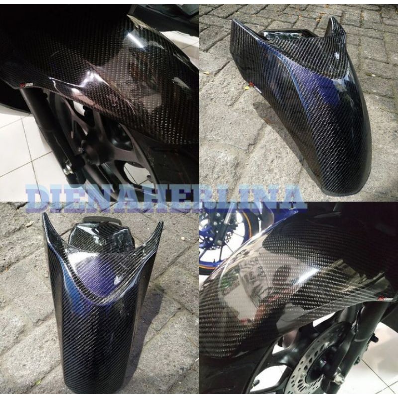 spakbor depan Honda PCX 160 kevlar cetak bukan lapiis.kevlar spakbor Honda PCX.spakbor depan PCX 160