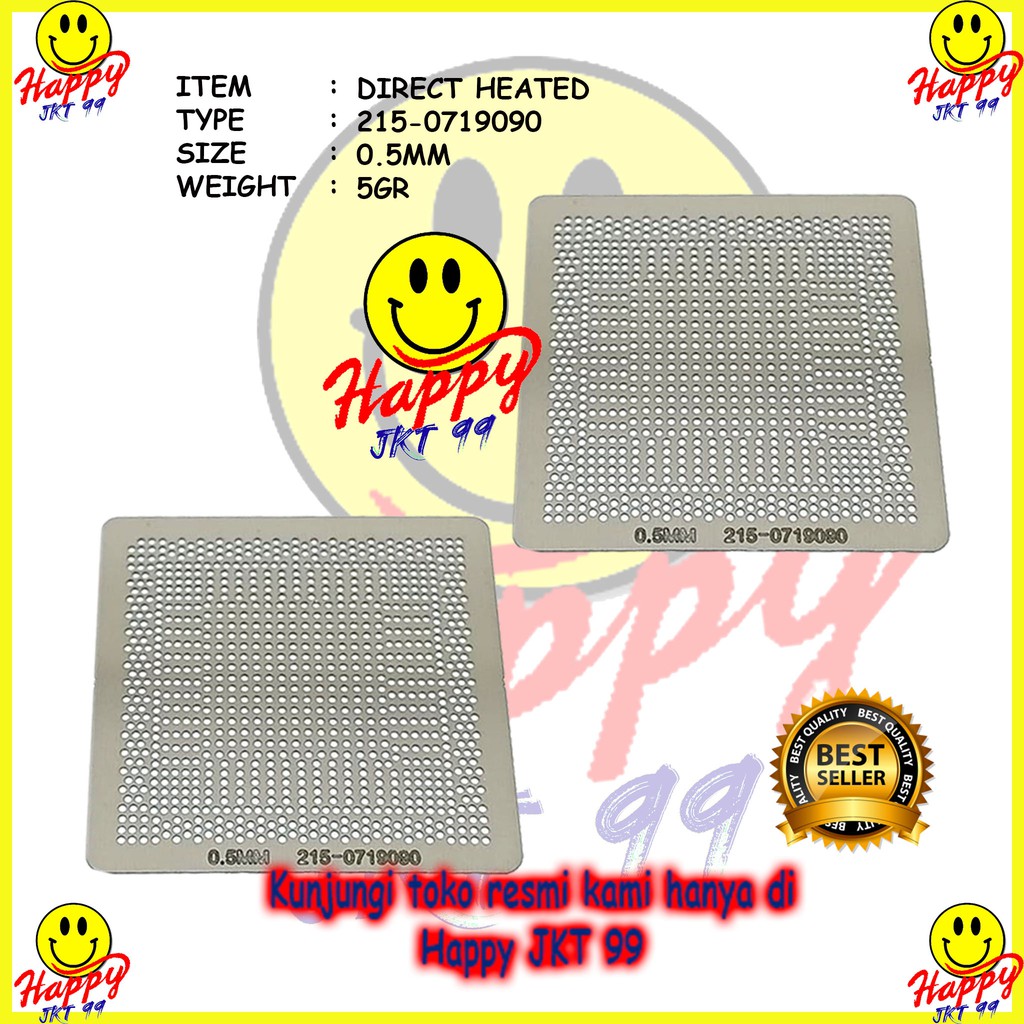 [ HAPPY JKT 99 ] DIRECT HEATED STENCIL 215-0719090 216-0810005 216-0810028 216-0810001