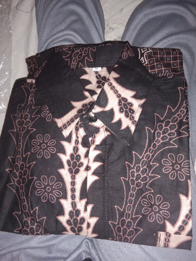 Baju Batik Pria  Lengan Pendek Slimfit Big Size M L Xl Atasan Kemeja Batik Lengan Panjang Original