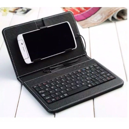 Keyboard case tablet 7” Universal / Sarung case keyboard tablet 7inch micro / type C