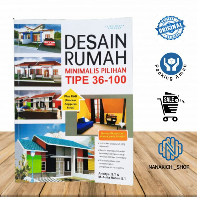 Buku Desain Rumah Minimalis Tipe 36