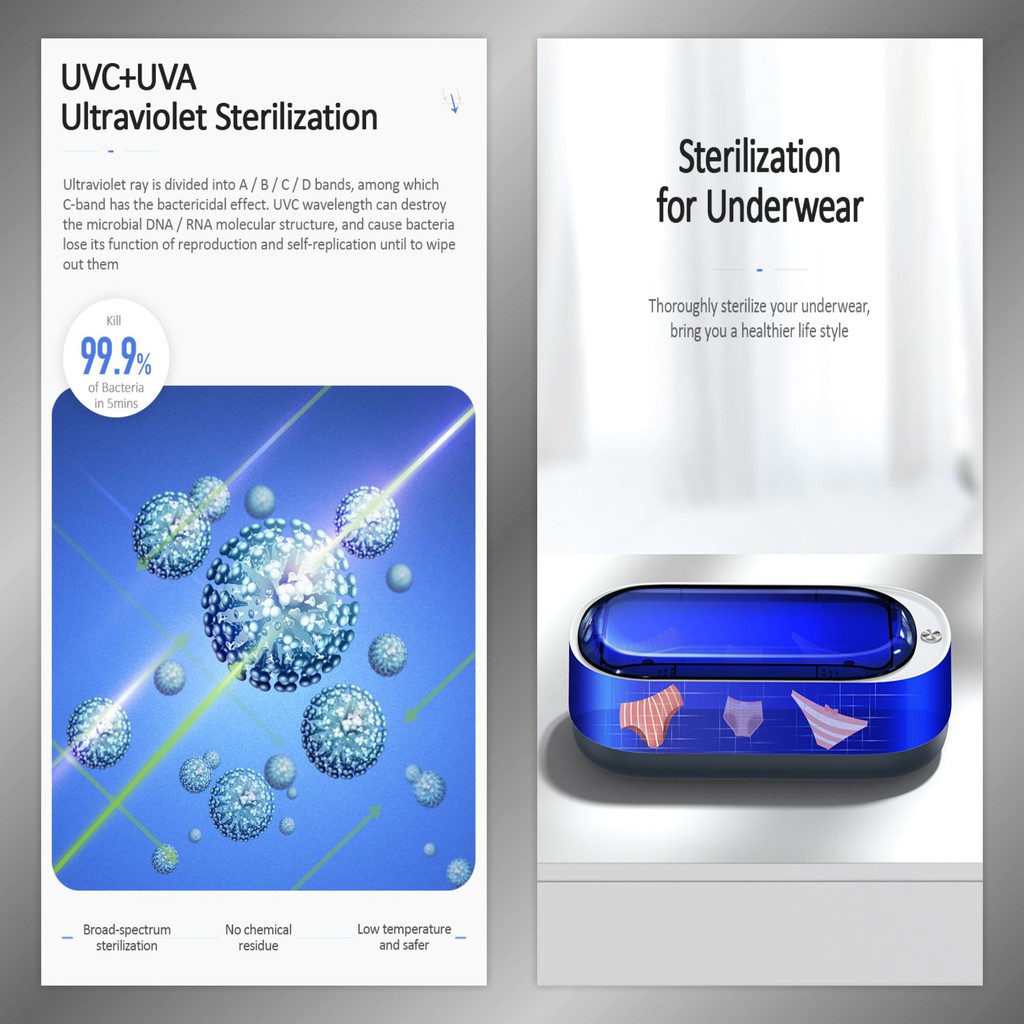 USAMS ZB151 UV BOX ULTRAVIOLET STERILIZER UVC