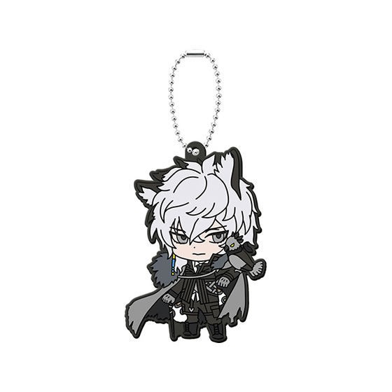 Arknights Official Rubber Mascot Bandai SilverAsh