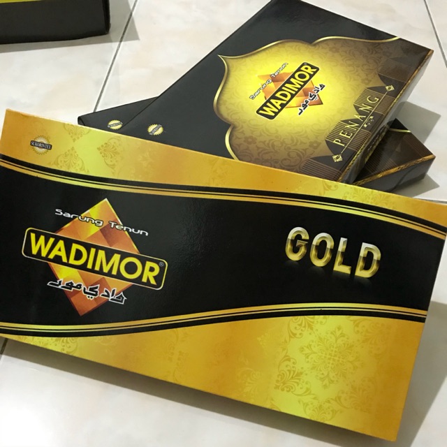 Sarung Sarong Wadimor Gold Asli