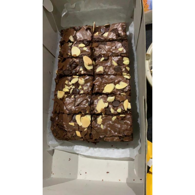 

Fudgy brownies