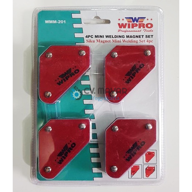 SIKU MAGNET WIPRO 2INCH / MAGNET LAS WELDING ISI 4pcs
