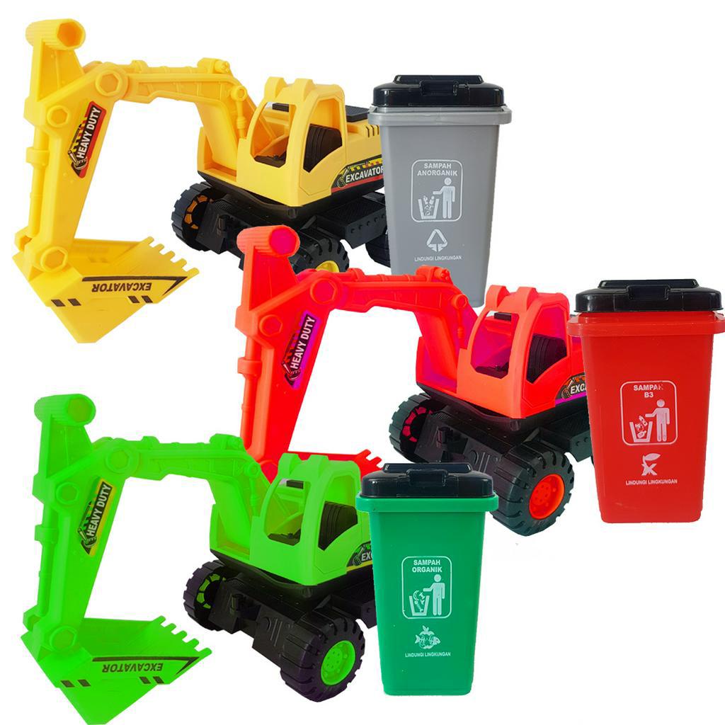 Mainan Anak Truk Keruk Pasir/ Truck Excavator Toys AK97 JSP