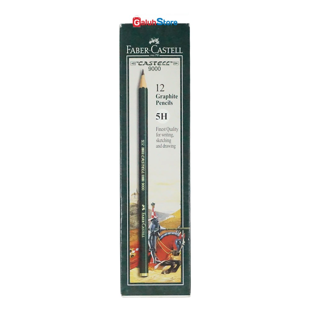 

Faber Castell Pensil Castell 9000 5H 1 Box (12 Pcs)