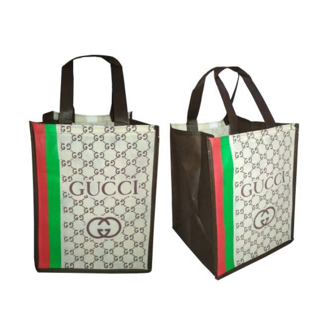 

Tas Berkat Murah tenteng pita spunbond Motif alas 20X20cm