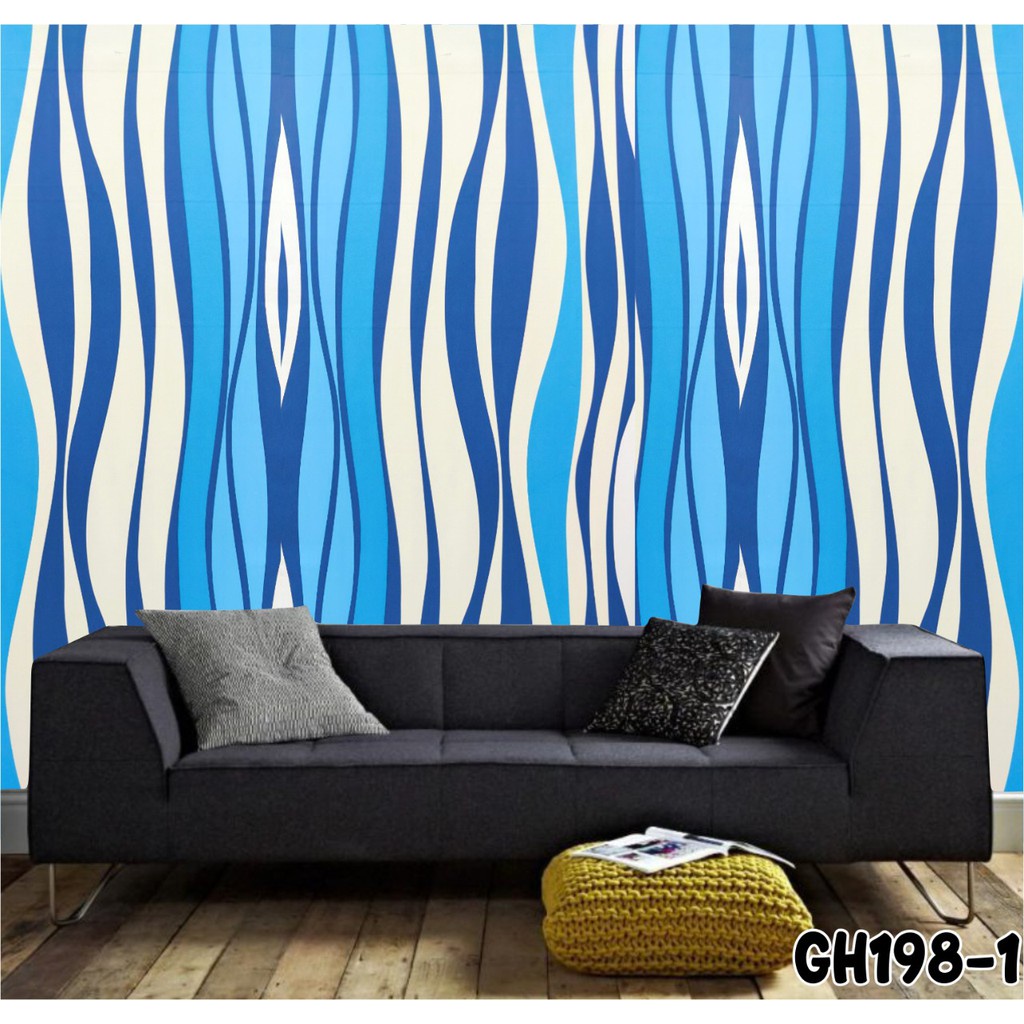 [BAYAR DI TEMPAT] WALLPAPER DINDING STIKER GH/WALLPAPER DINDING/WALLSTIKER /45cmX10mtr