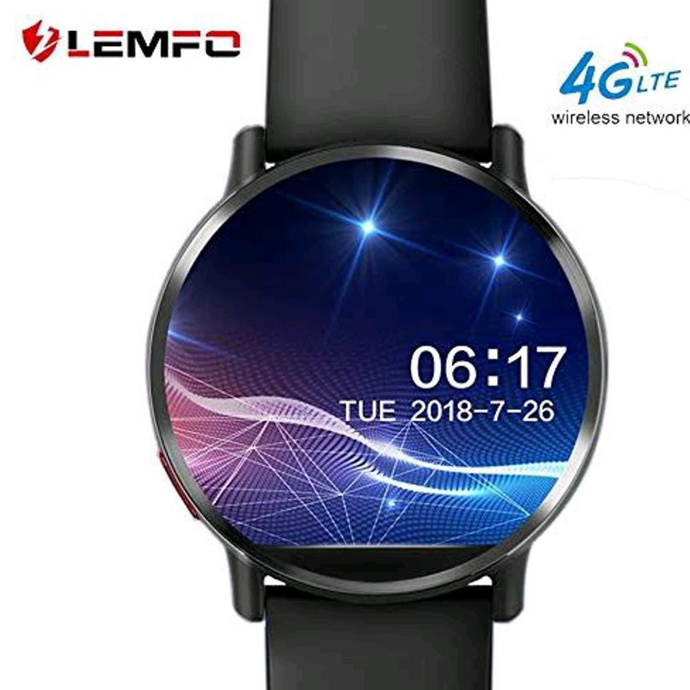 Smartwatch Lemfo Lem X Wifi 4G Waterproot Smart Watch Gps Lte Android 7.1 Friska.Olshop2