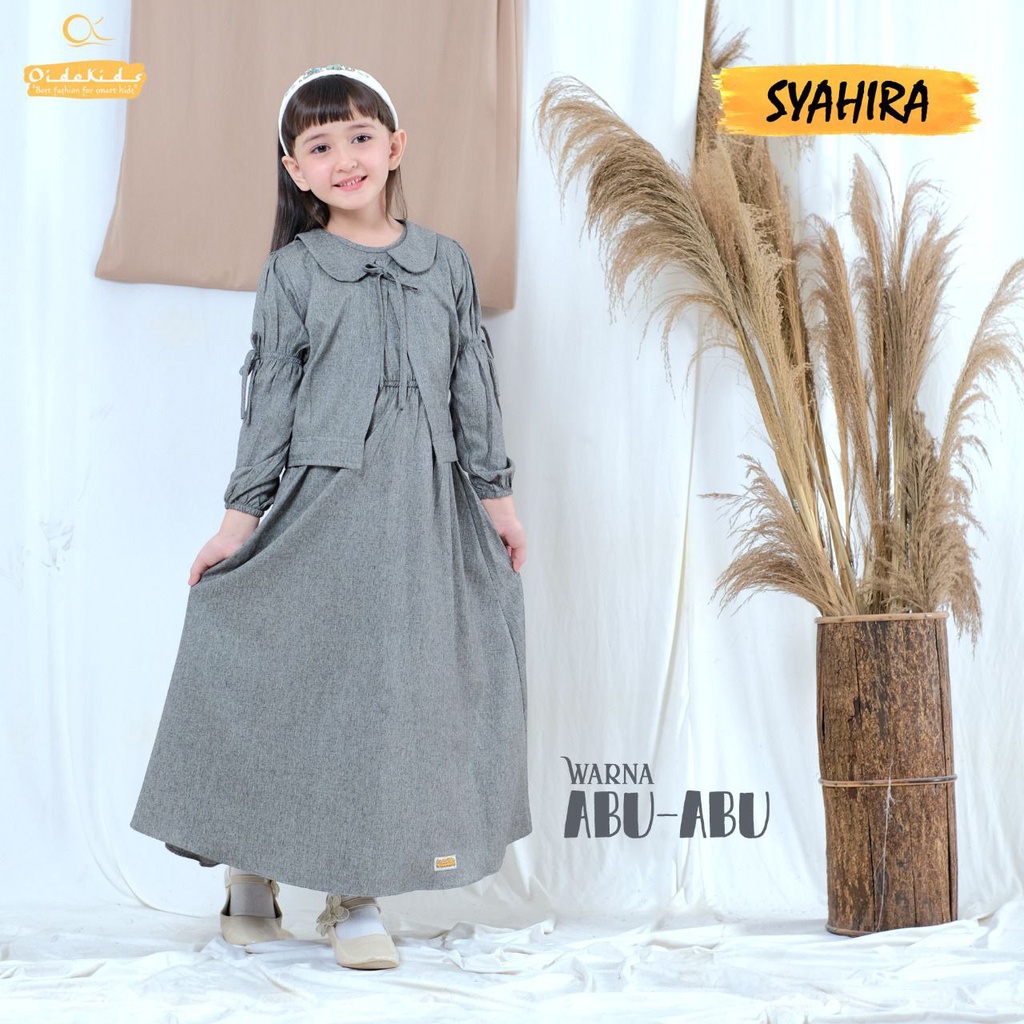 Gamis Anak + Rompi Blazer Syahira | 3-14thn | Oidokids