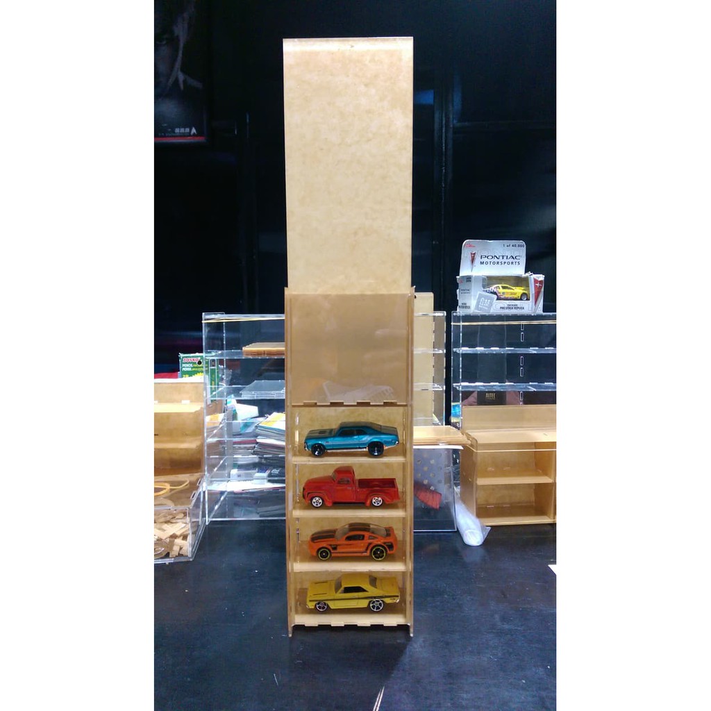 Rak Display Diecast - Diecast Organizer - Rak Diecast Hotwheels Acrylic Display Rack / Rak Display