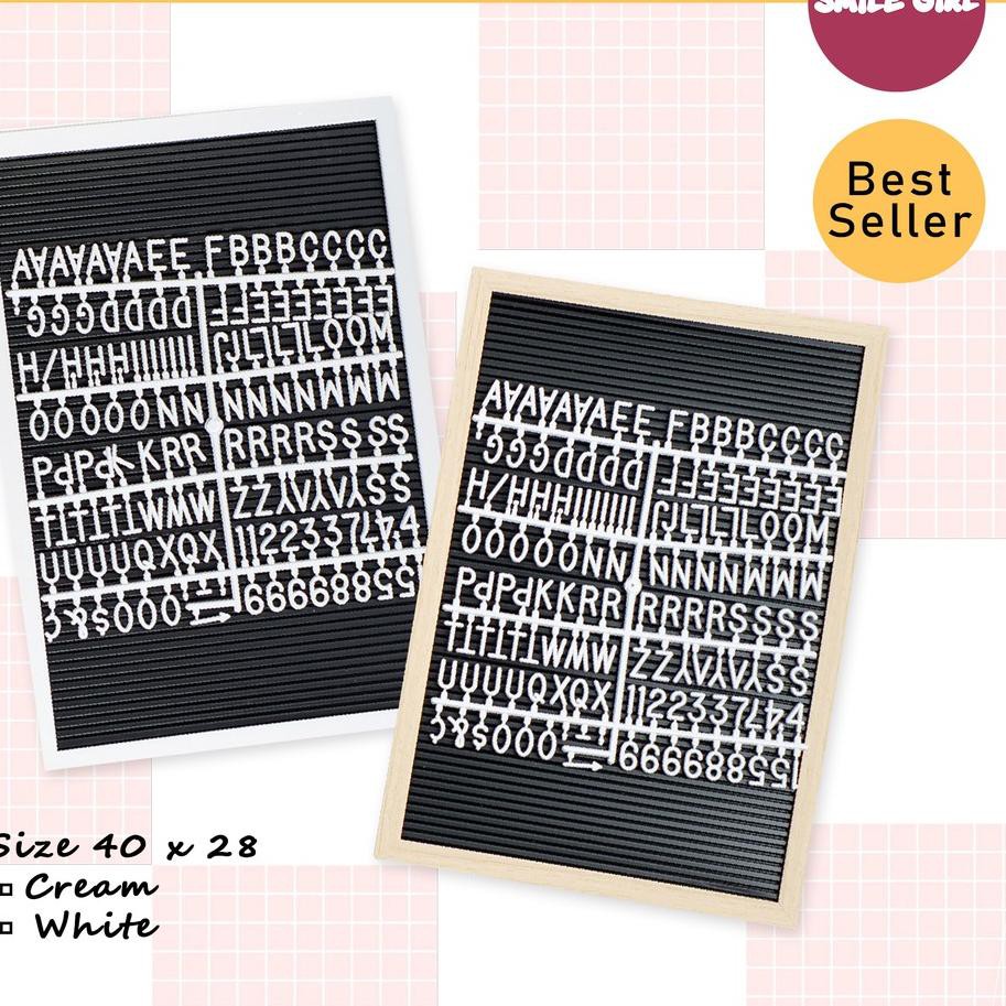 

Diskon* Papan Nama Bayi / Letter Board Kekinian SmileGirl 40x28 ..,..