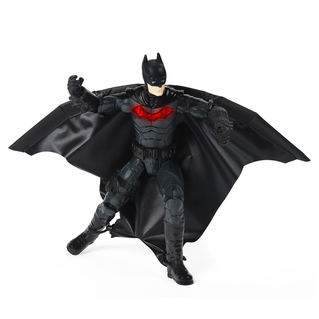 BATMAN DC Comics 12-inch Wingsuit Action Figure with Lights &amp; Phrases