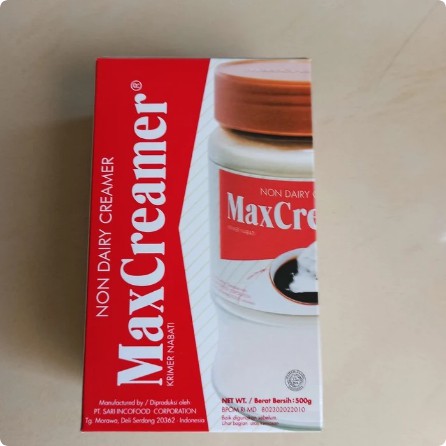 

Max Creamer 500 gr