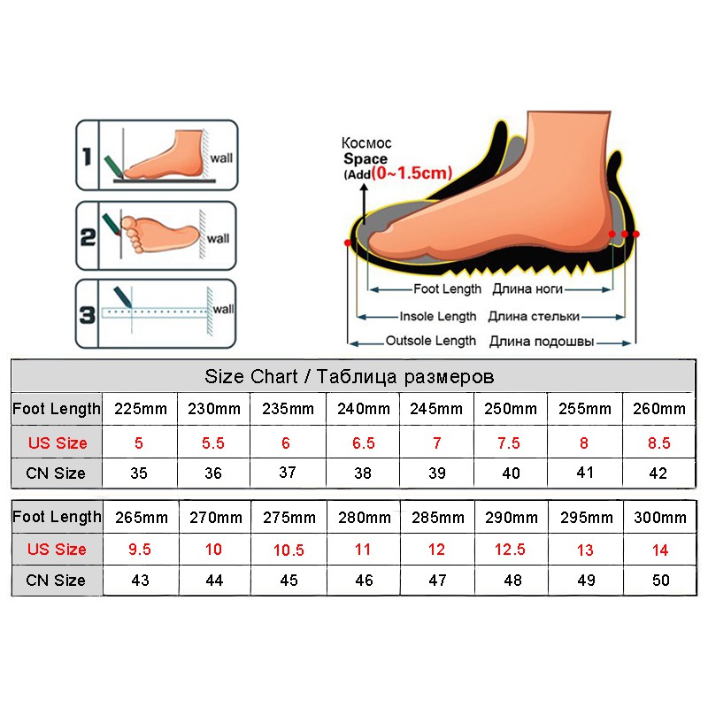 shoe size 280mm in us