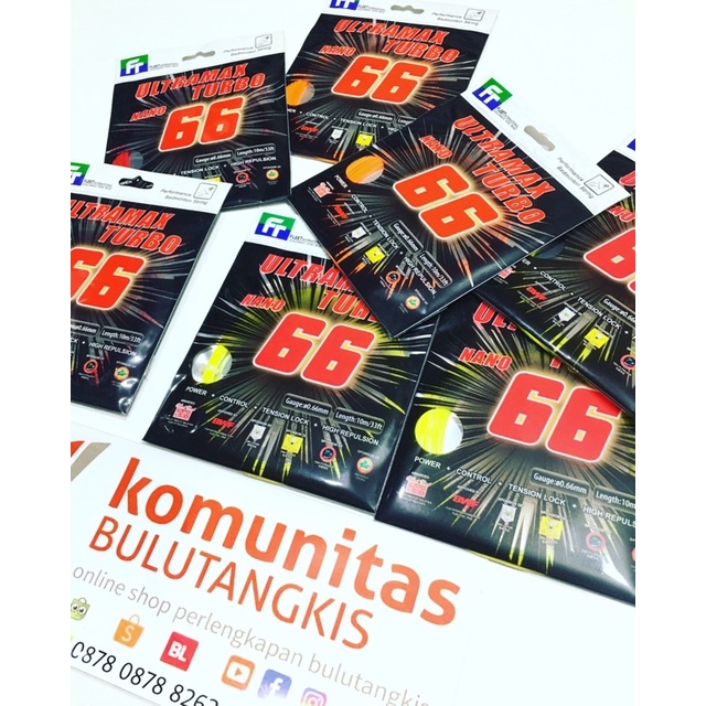 senar bulutangkis Fleet Felet Ultramax Turbo Nano 66
