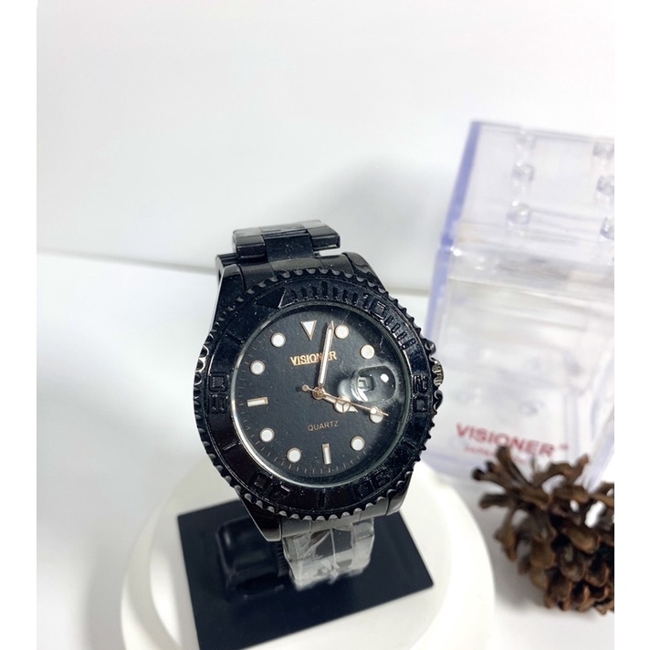 [COD] JAM TANGAN PRIA RANTAI VISIONER 7008 ANALOG ANTI AIR