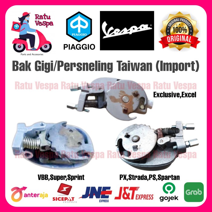 Bak Gigi / Persneling Import Taiwan Vespa VBB,Super,Sprint,PX,PS,EXCEL