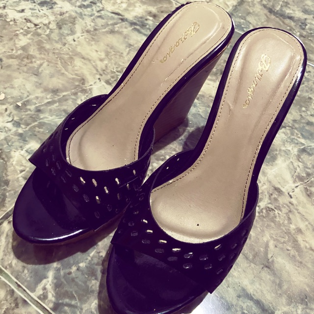 preloved sepatu wedges bellagio size 39