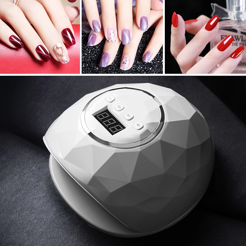 Pengering Kutek Kuku 72W 220V PROFESIONAL UV Led Lamp for Nail Dryer Machine Curing All Types Fingers Toenails Gel Polish UV Lamp Ice Lamp Manicure Brand Quick Dry Lamp UV Nail Dryer UV Lamp Manicure 39pcs LED Nail Lamp Curing Gel Polish Ice Dryer